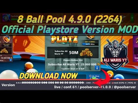 With good speed and without virus! 8 Ball Pool 4.9.0 (2264) Official Playstore Version MOD ...