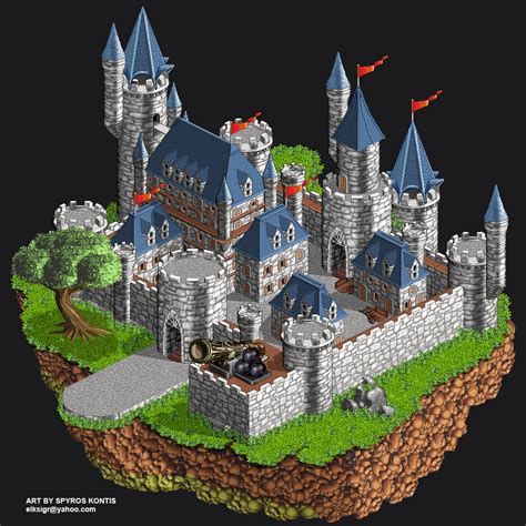 Pixel Art Castle