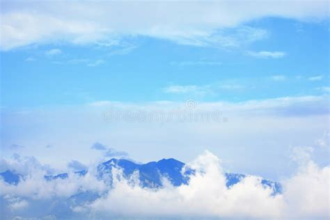 Blue Sky With Mountain Stock Photo Image Of Landscape 25864826