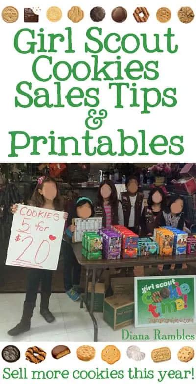 Girl Scout Cookie Booth Ideas And Tips With Free Printables