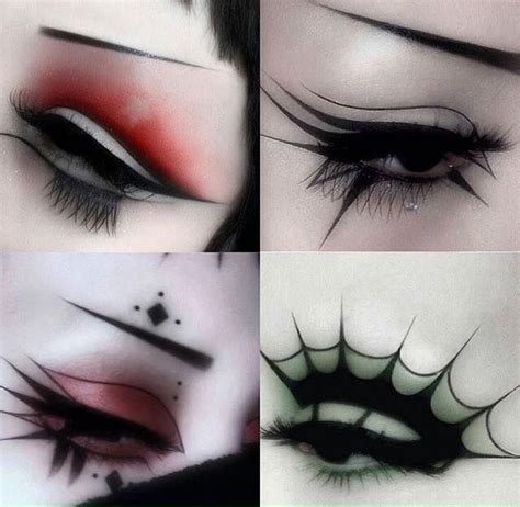 Punk Eyeliner Goth Punk Eyeliner Punk Makeup Gothic Eye Makeup