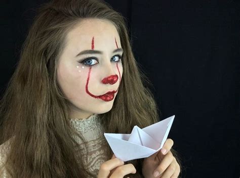 Glam Pennywise Halloween Makeup From The Movie It Super Simple
