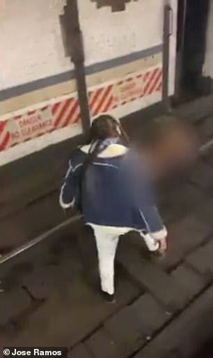 Horrific Moment Naked Man Shoves Commuter Onto Harlem Subway Tracks Then Jumps Down Himself To