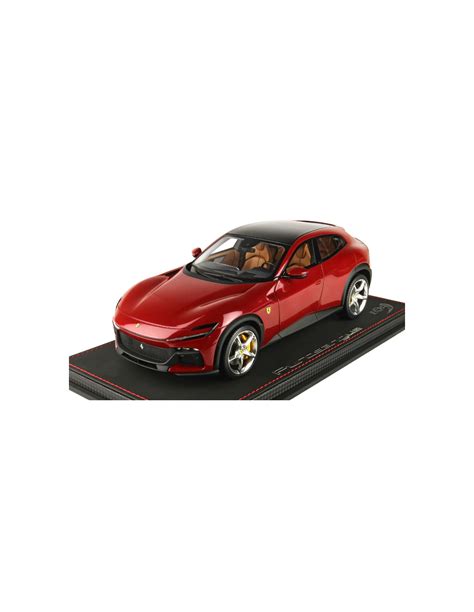 Voiture Miniature Ferrari Purosangue With Display 118 P18219e1 Bbr