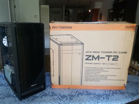 Zalman Zm T2 Atx Mini Tower Pc Case Ebay