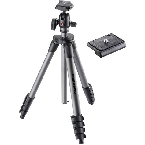 Manfrotto Compact Advanced Aluminum Tripod With Ball Head And