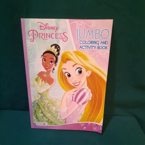 DISNEY'S PRINCESS JUMBO Coloring & Activity Book New $3.99 - PicClick