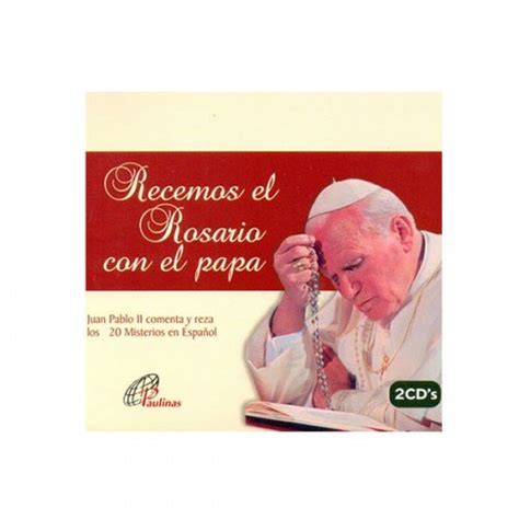 Recemos El Rosario Con El Papa 2 Cd Paulinas México
