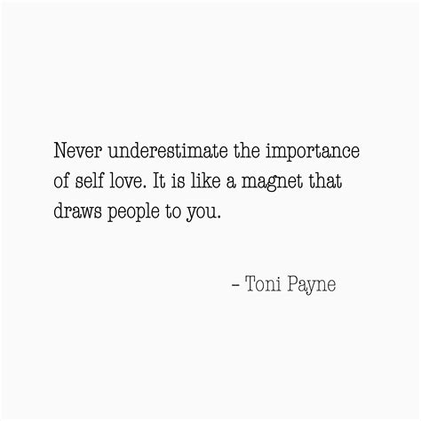 Quote About Self Love Toni Payne Official Website