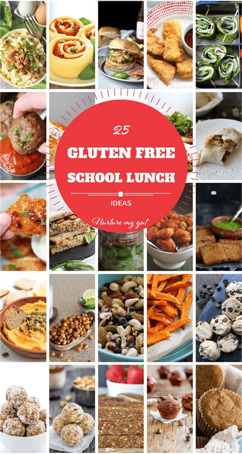 25 Gluten Free School Lunch Ideas Nurture My Gut