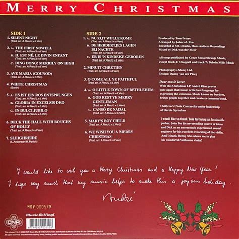 Andre Rieu Merry Christmas Limited Edition Translucent Green Vinyl на Vinyl за 5590лв