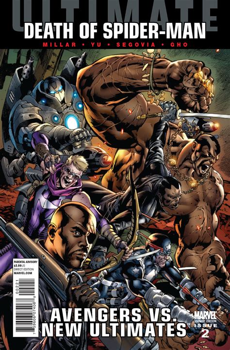 Ultimate Avengers Vs New Ultimates 2 B Punisher Comics