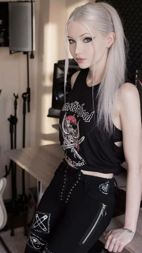 Pin By Spiro Sousanis On Anastasia Blonde Goth Alternative Fashion