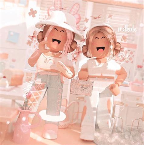 70 Cute Aesthetic Roblox Pictures Two People Iwannafile