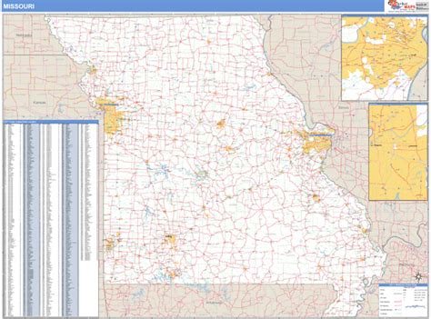 Missouri Zip Code Map With Cities