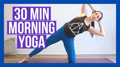 30 Min Morning Yoga Stretch To Wake Up Sunrise Yoga At Home Yoga