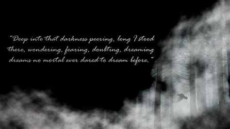 Sometimes it leads me even to hesitate. Wallpaper : Edgar Allan Poe, quote, raven 1920x1080 - harleypool1450 - 1221090 - HD Wallpapers ...