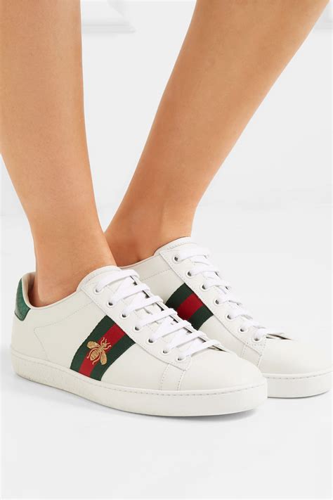 Resourceful bees are customized from pack to pack. GUCCI // ACE Sneakers - Bee - Never Knowingly Concise