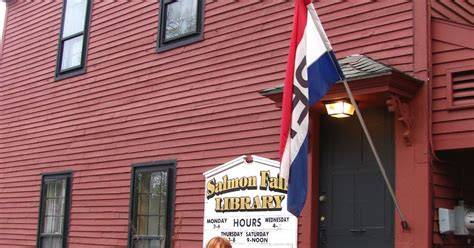 Lot 77 on incline but no problem with a small camper. Maine's Roots: Salmon Falls Library