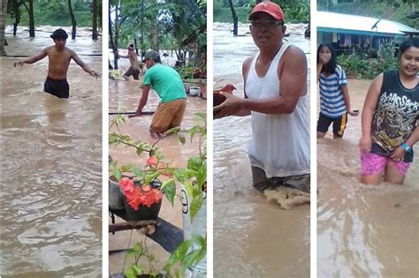 See Some Parts Of Davao De Oro Were Flooded Due To Typhoon Vicky