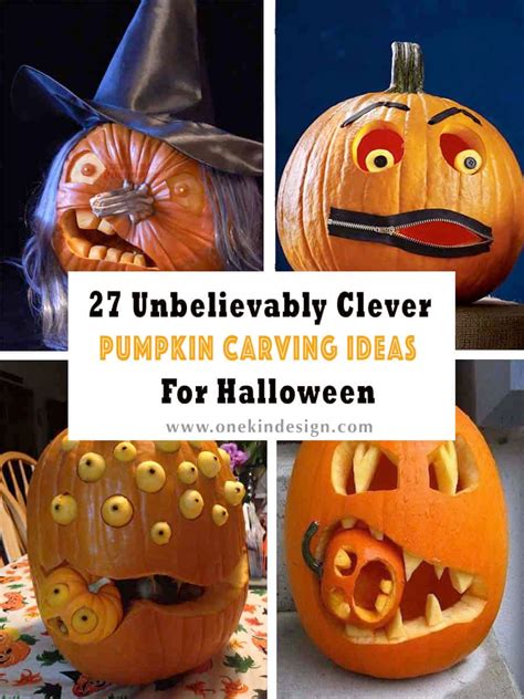 27 Unbelievably Clever Pumpkin Carving Ideas For Halloween Halloween