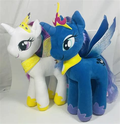 Hasbro My Little Pony Princess Celestia And Luna Plush Alicorn Mlp
