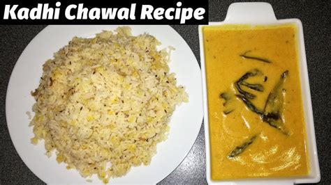 Punjabi Kadi Chawal Recipe Kadhi Pakora Jeera Rice Kadhi Chawal Banane Ka Tarika Kadhi