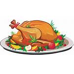 Turkey Cooked Clipart Roast Thanksgiving Clip Transparent