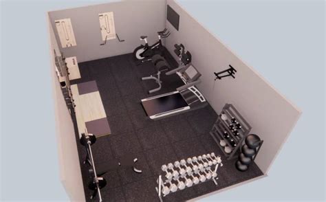 Small Home Gym Layout 8 Floor Plans From 100 500 Square Feet