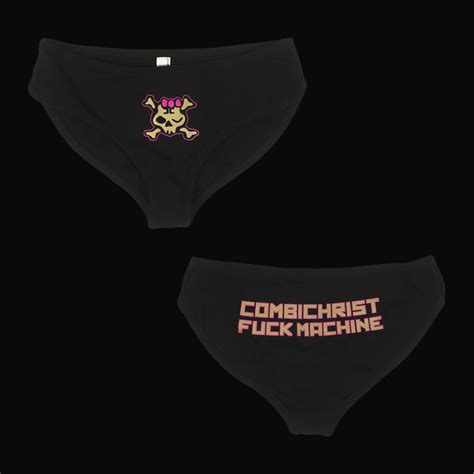 Girls Shorts Fuck Machine Black Panties By Combichrist Merchnow Your Favorite Band Merch