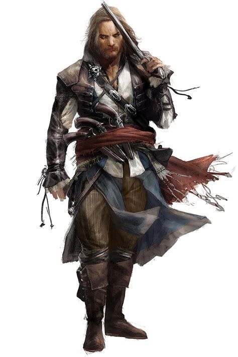 Edward Kenway Concept Art Assassin S Creed IV Black Flag Art Gallery