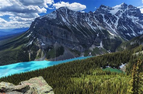 Download Hintergrund Lake Louise Banff National Park Alberta Kanada