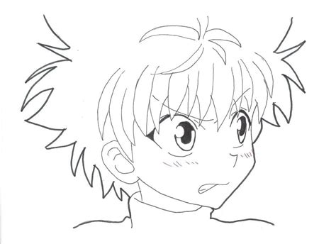 Dibujos De Killua De Hunter X Hunter 4 Para Colorear Para Colorear