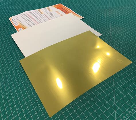 New Shiny Gold Metallic Waterslide Decal Paper