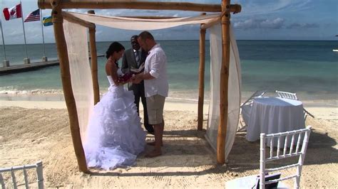 Our Wedding At Sandals Montego Bay Jamaica Youtube