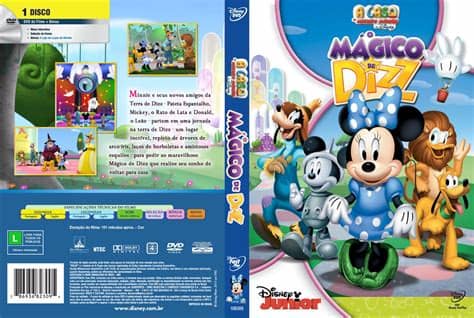 Casa de mickey mouse de juguete. A Casa do Mickey Mouse - O Mágico de Dizz