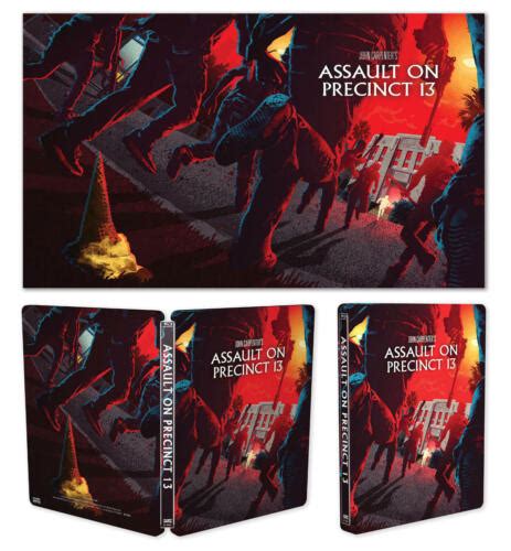 Assault On Precinct Blu Ray Limited Edition Steelbook Exclusive