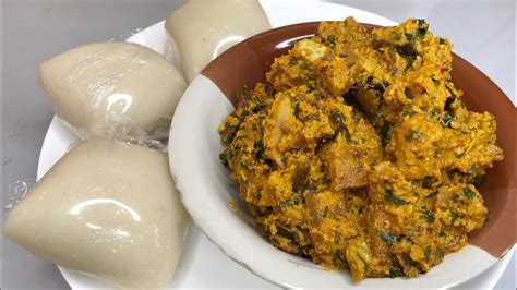 Egusi soup with goat meat. The Simplest Nigerian EGUSI SOUP with Uziza & Goat Meat ...