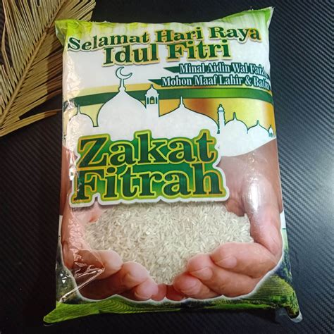 BERAS ZAKAT FITRAH 3.5 LITER ATAU 2.8 KG BERAS PULEN | Lazada Indonesia