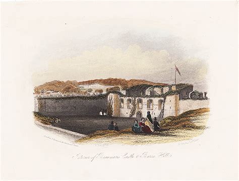 Interior Of Beaumaris Castle And Baron Hill