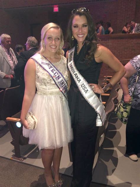 attending the miss indiana pageant katelynne newton