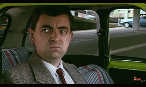 Mr Bean Rowan Atkinson GIF Mr Bean Rowan Atkinson Car Discover