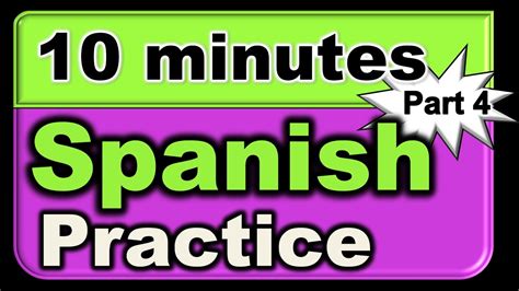 Spanish Listening Practice Learn And Speak Spanish With Confidence Learn Spanish Daily Part