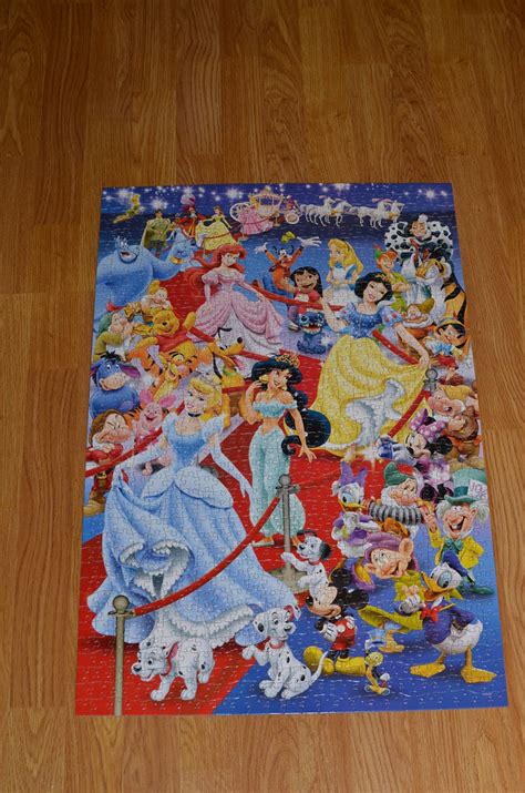 Disney Jigsaw Puzzle 1000 Pieces Assembled On New Years Jeff