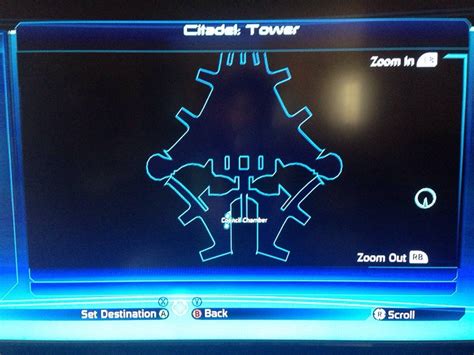 The Map Of The Council Chambers In Mass Effect 1 Is Shaped Like A Reaper Masseffect