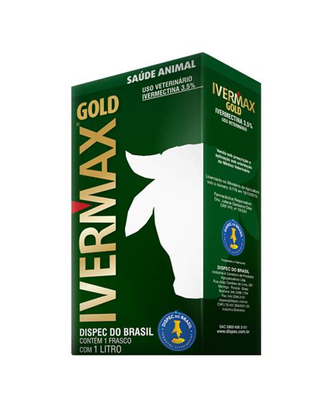 Ivermax Gold® Ivermectina 35 Dispec Do Brasil