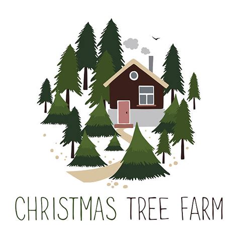 Christmas Tree Farm Illustrations Royalty Free Vector Graphics And Clip