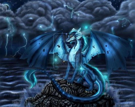 Lightning Dragon Dragon Art Dragon Pictures