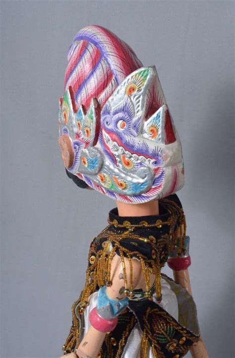 In the form of puppets and human stage characters. Wayang Golek - Rod Puppet - Keriscollection