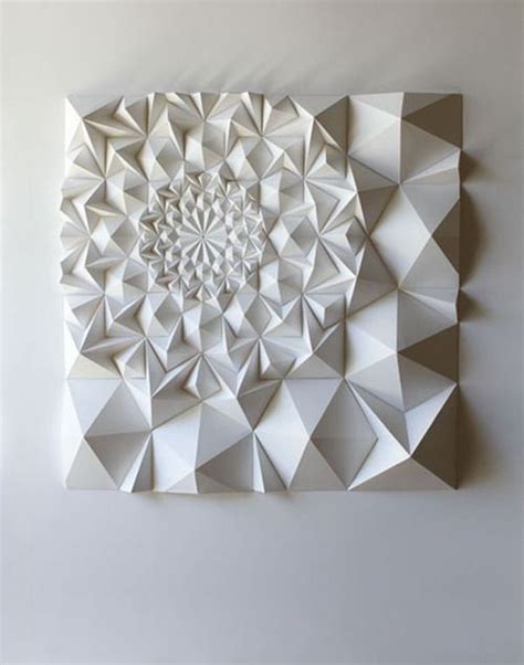 Architectural Models Kirigami Geometric Sculpture Sculpture Art